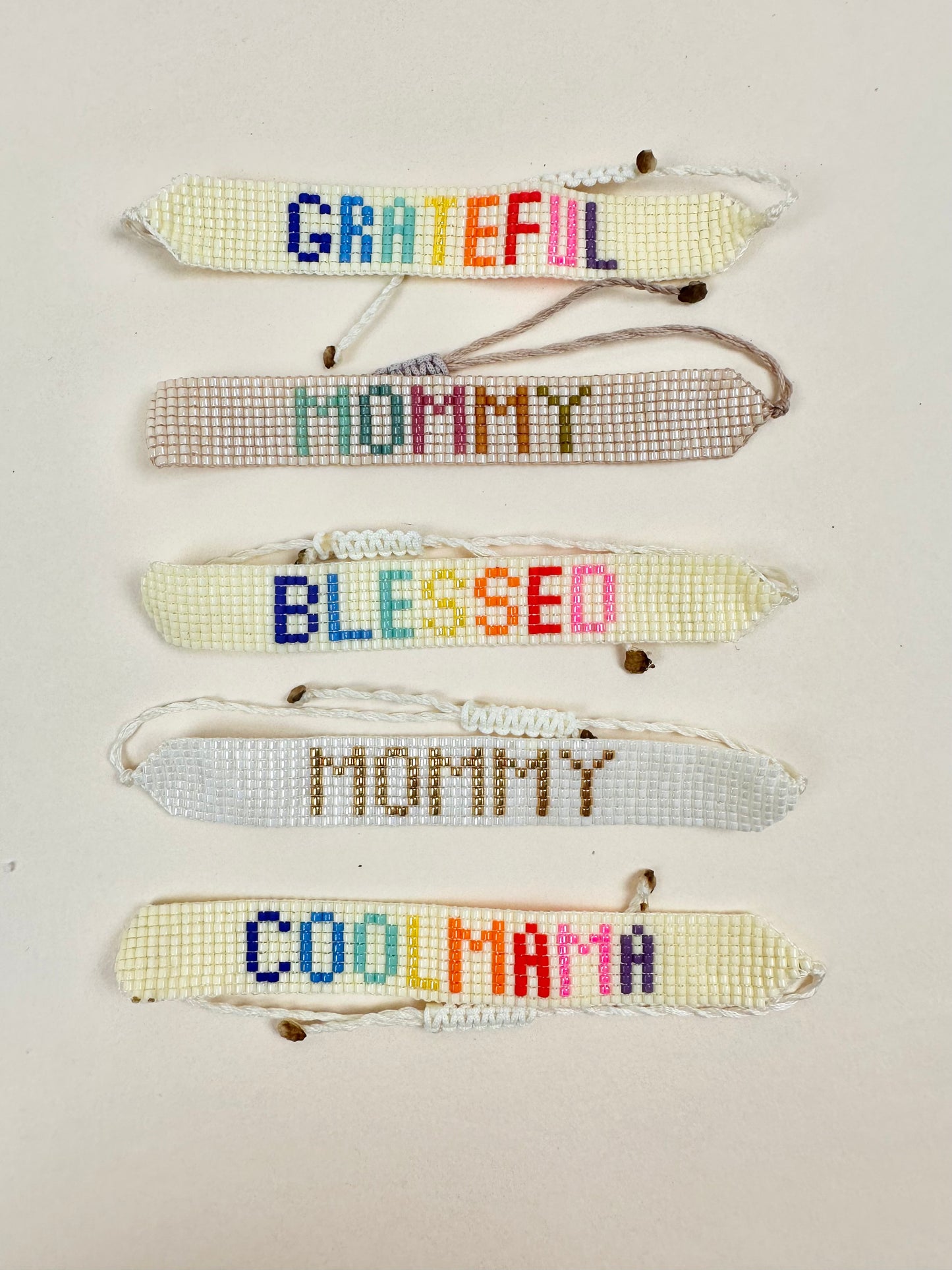 Miyuki beads mom bracelet