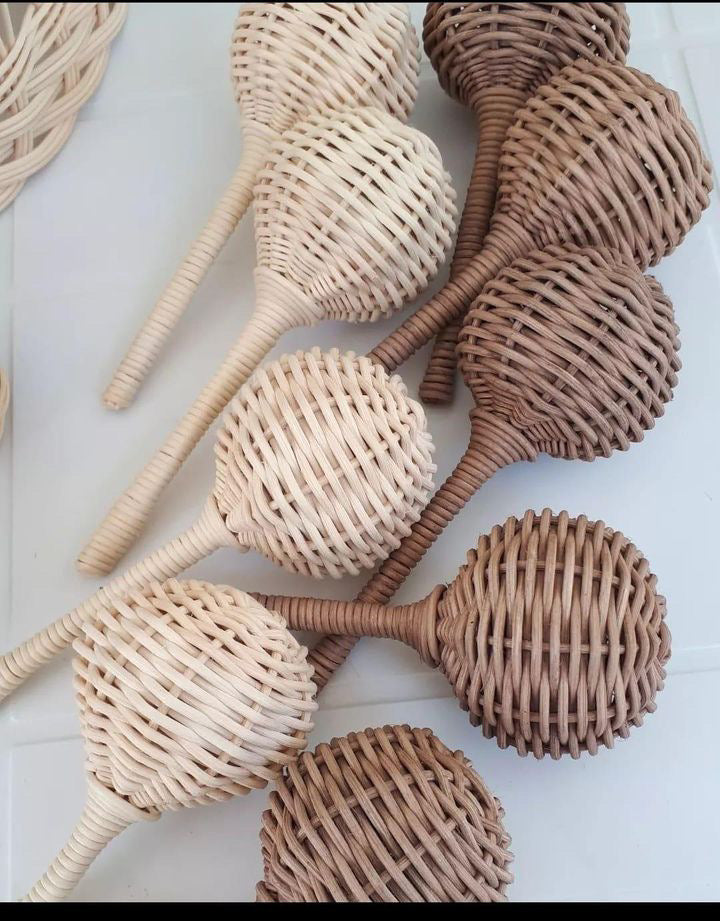 Handmade and 100% natural bamboo rattan material