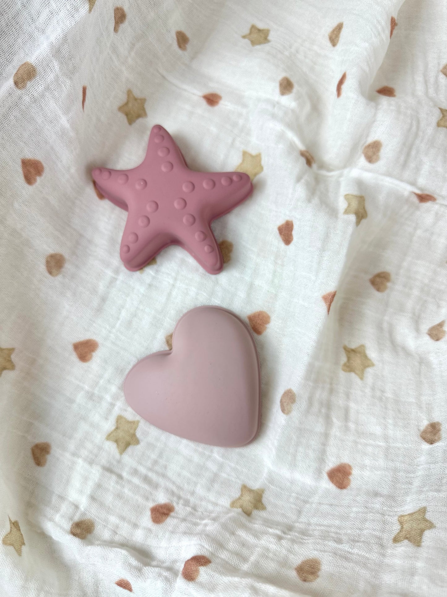 Heart and Star Muslin Set