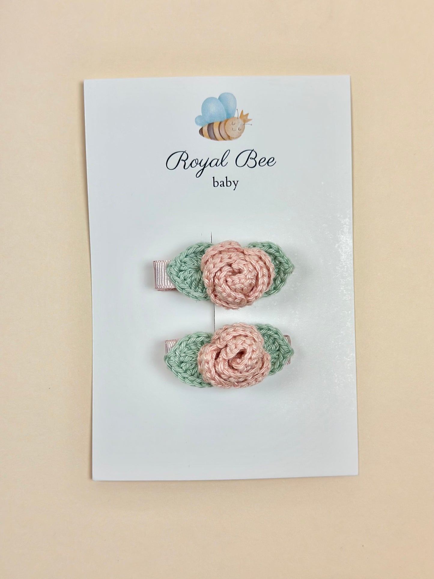 cotton hair clips