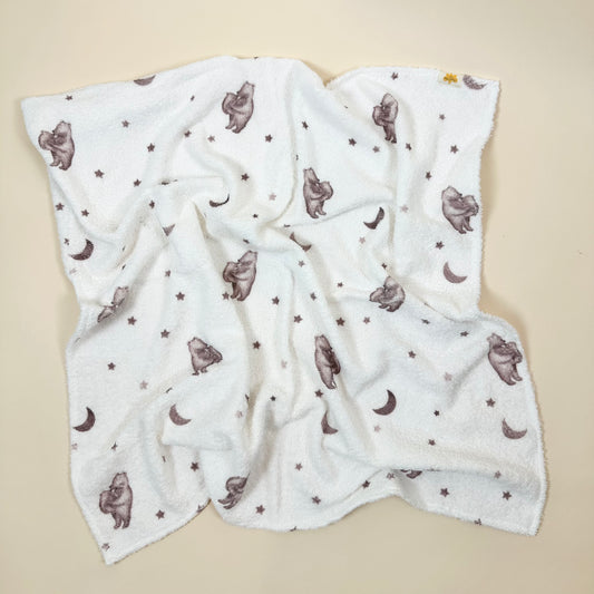 Newborn Bath Towel- Mama Bear