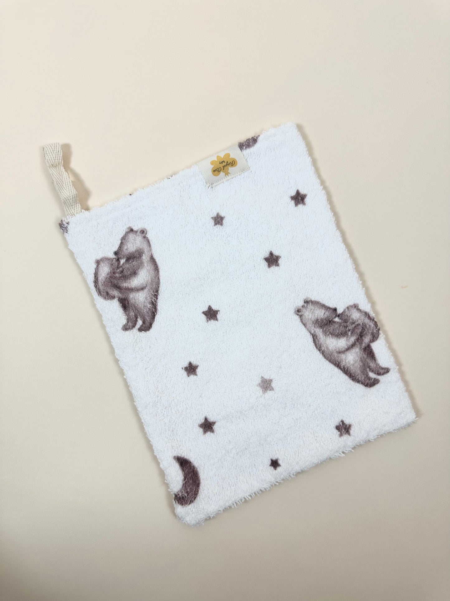 Newborn Bath Towel- Mama Bear