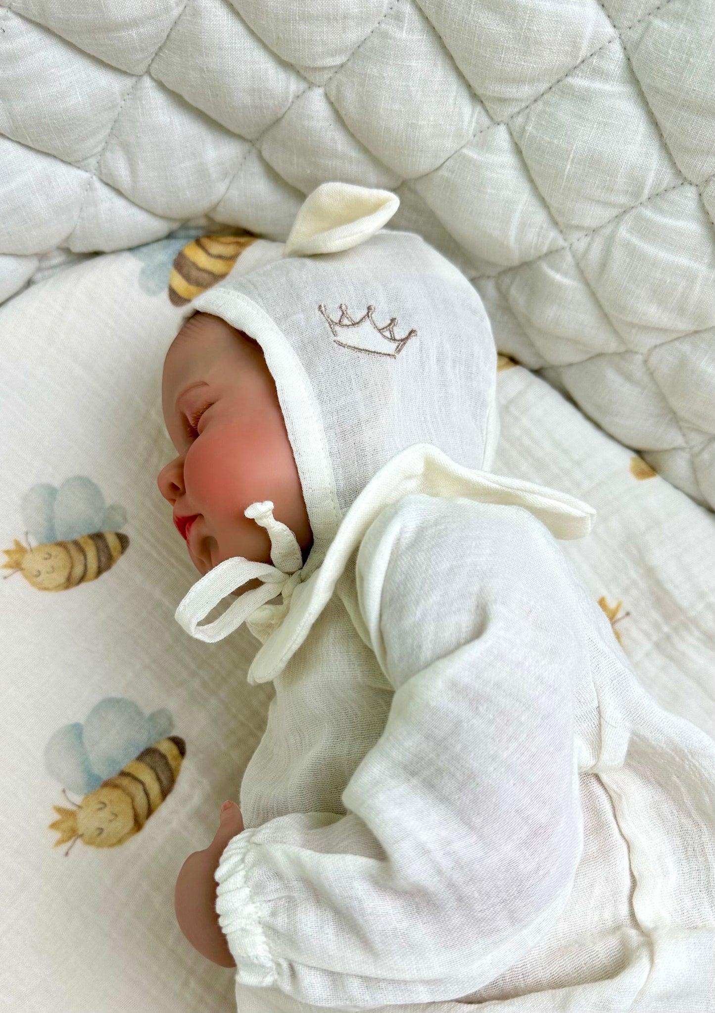 Hello World Newborn Outfit Set