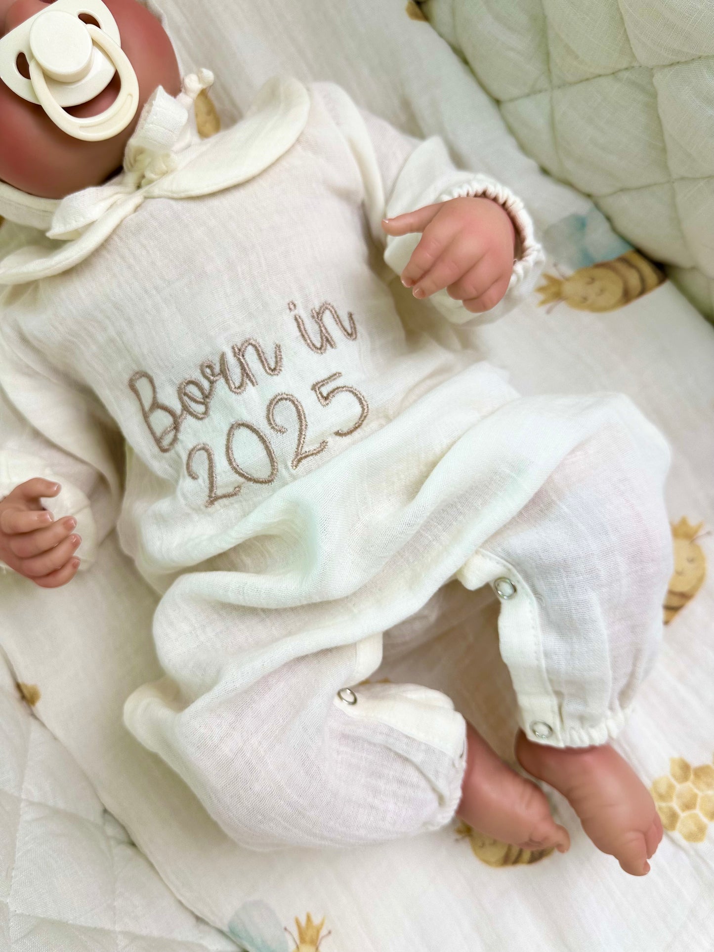 Hello World Newborn Outfit Set